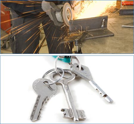Baena Seguridad llaves y corte de metal